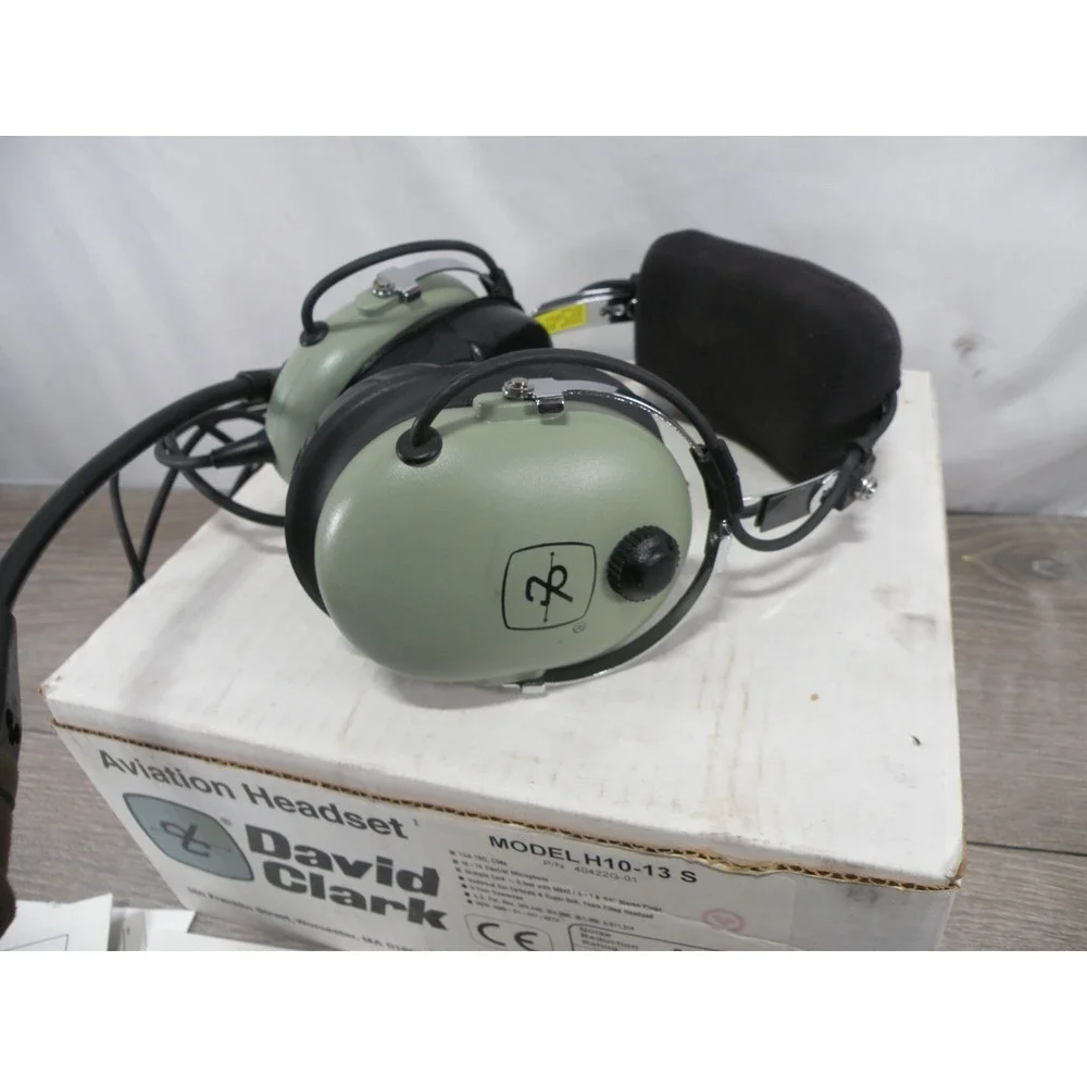 David Clark H10-13 S Aviation Headset P/N 40422G-01 Pilot Headset w/ Box